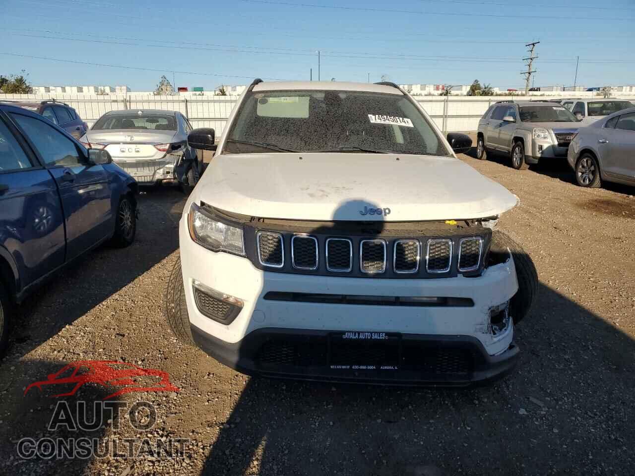 JEEP COMPASS 2017 - 3C4NJDAB5HT688893