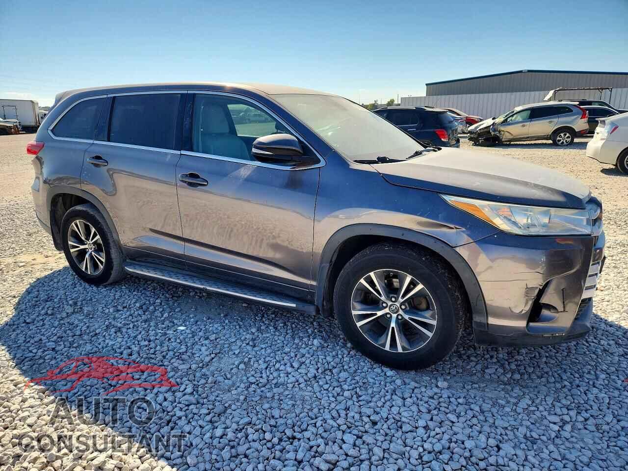 TOYOTA HIGHLANDER 2017 - 5TDZZRFH4HS197875