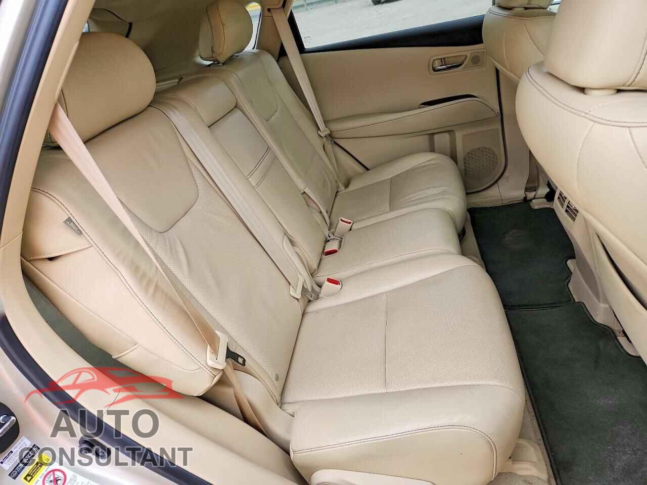 LEXUS RX350 2013 - 2T2BK1BA7DC209967