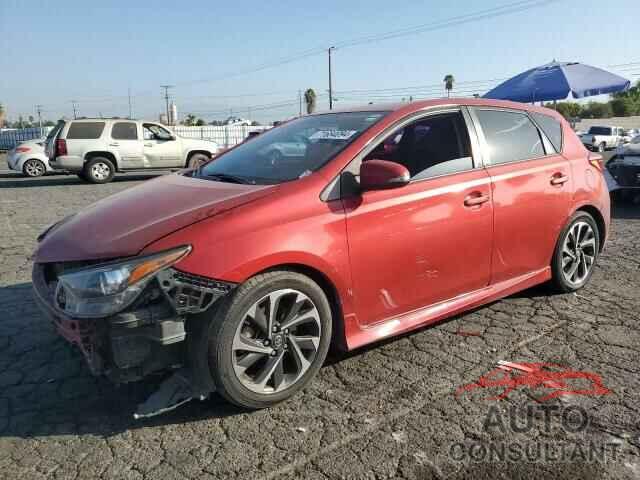 TOYOTA SCION 2016 - JTNKARJE4GJ521131