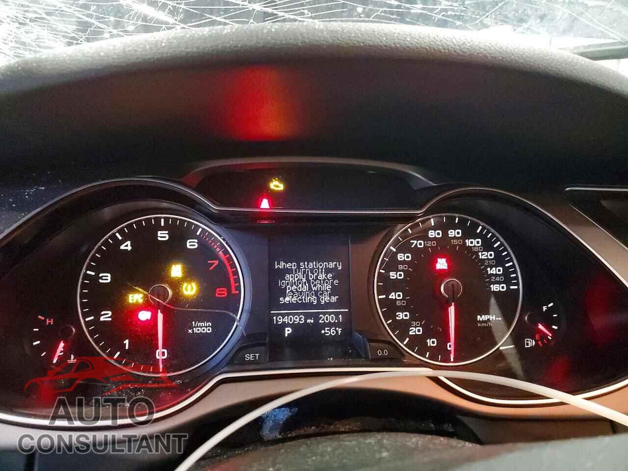 AUDI A4 2013 - WA19FAFL8DA114819