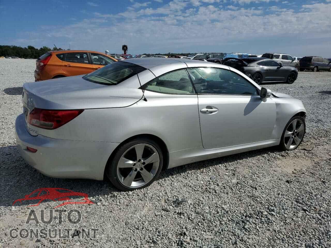 LEXUS IS 2010 - JTHFF2C23A2508503