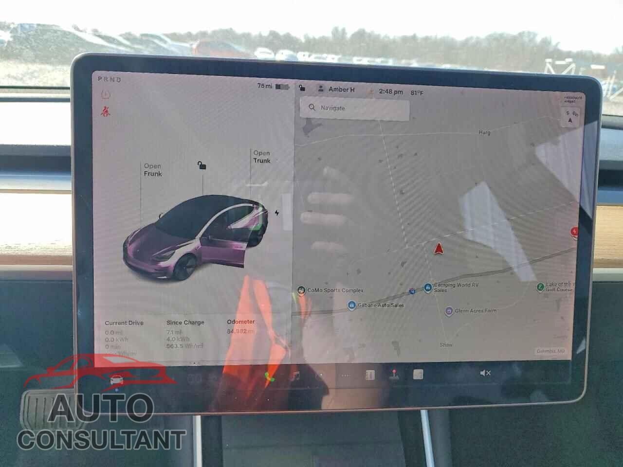 TESLA MODEL 3 2019 - 5YJ3E1EA1KF416150