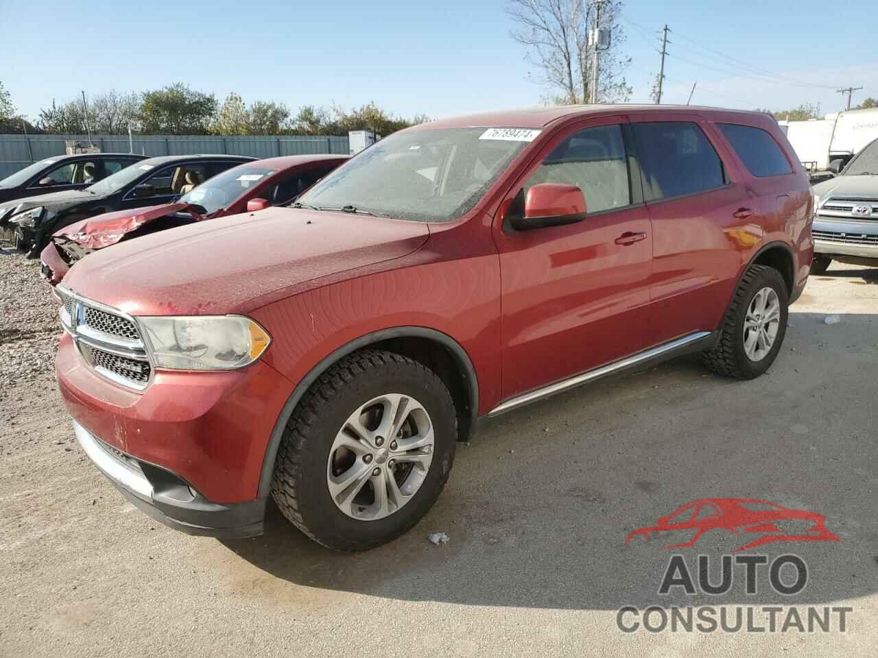 DODGE DURANGO 2011 - 1D4RD2GGXBC653434