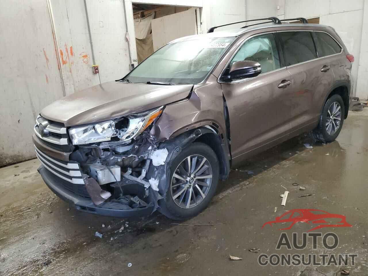 TOYOTA HIGHLANDER 2017 - 5TDJZRFH3HS405631