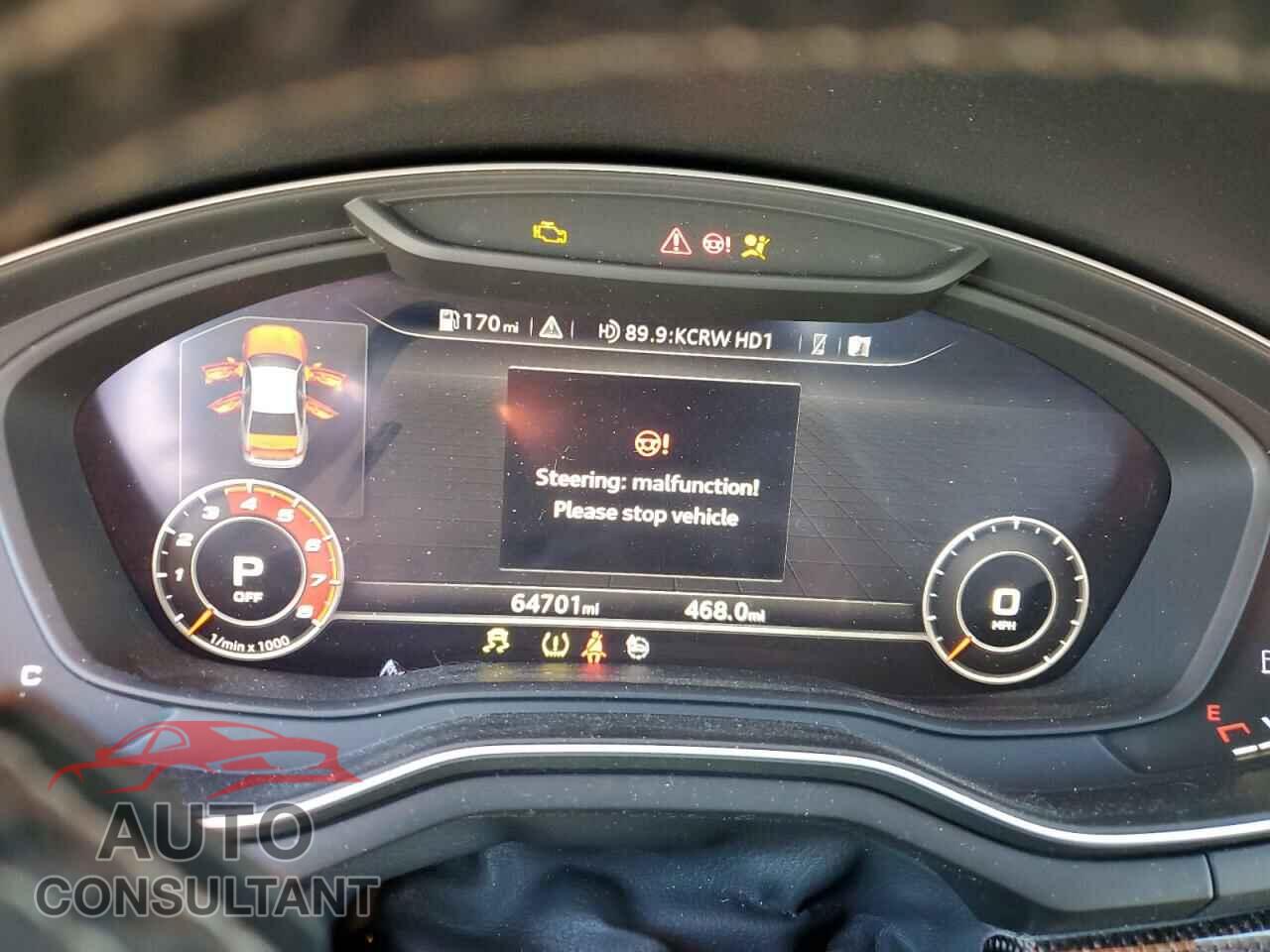 AUDI S4/RS4 2018 - WAUB4AF47JA145008