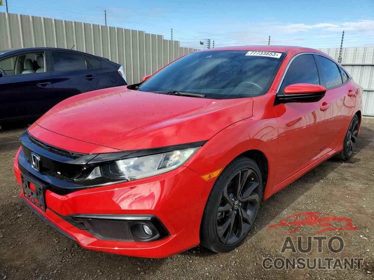 HONDA CIVIC 2019 - 2HGFC2F84KH578192