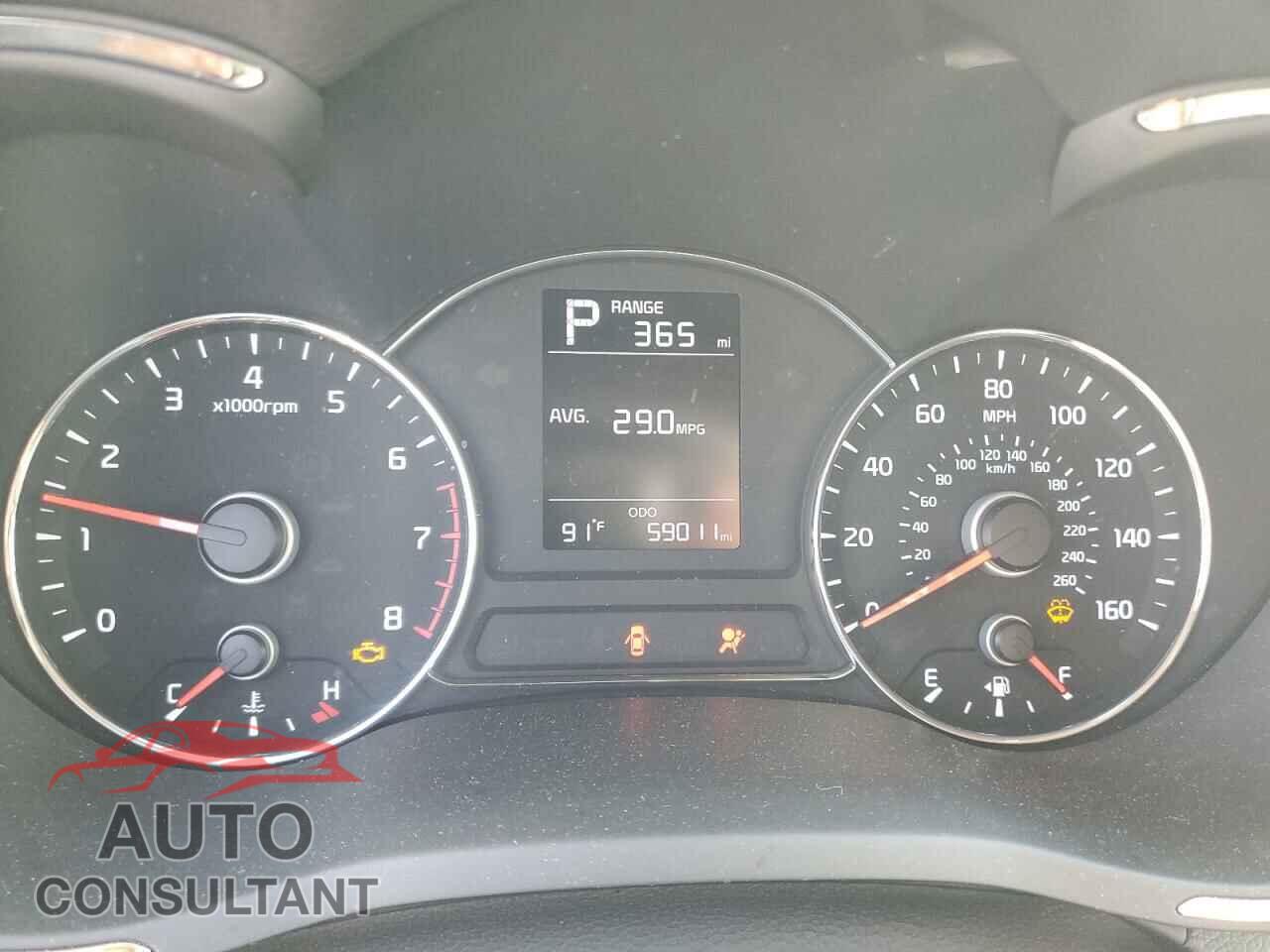 KIA FORTE 2017 - 3KPFK4A75HE133184