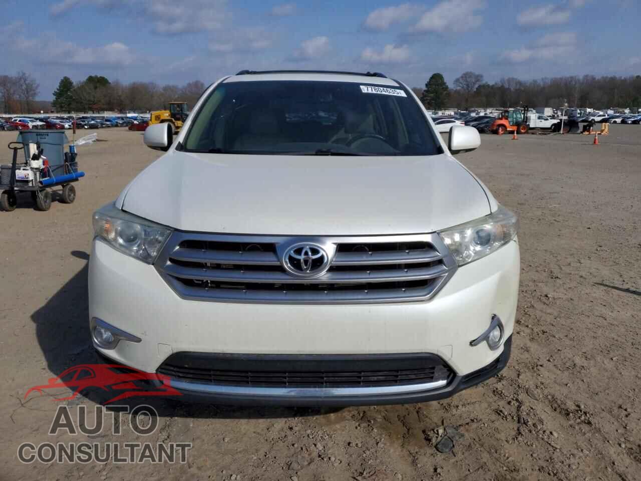 TOYOTA HIGHLANDER 2012 - 5TDYK3EH3CS080019