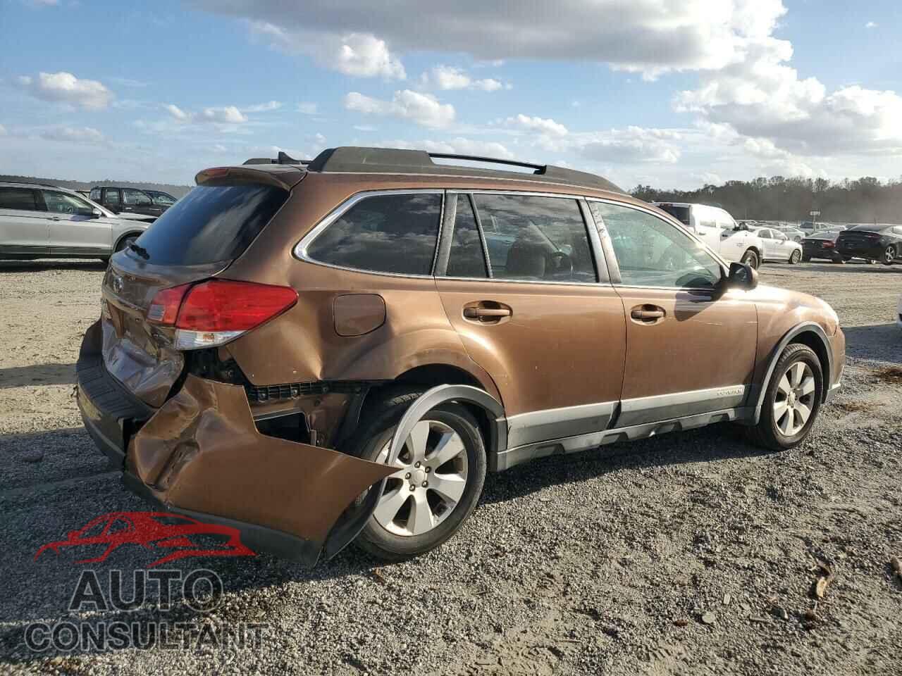SUBARU OUTBACK 2011 - 4S4BRBLC2B3326282
