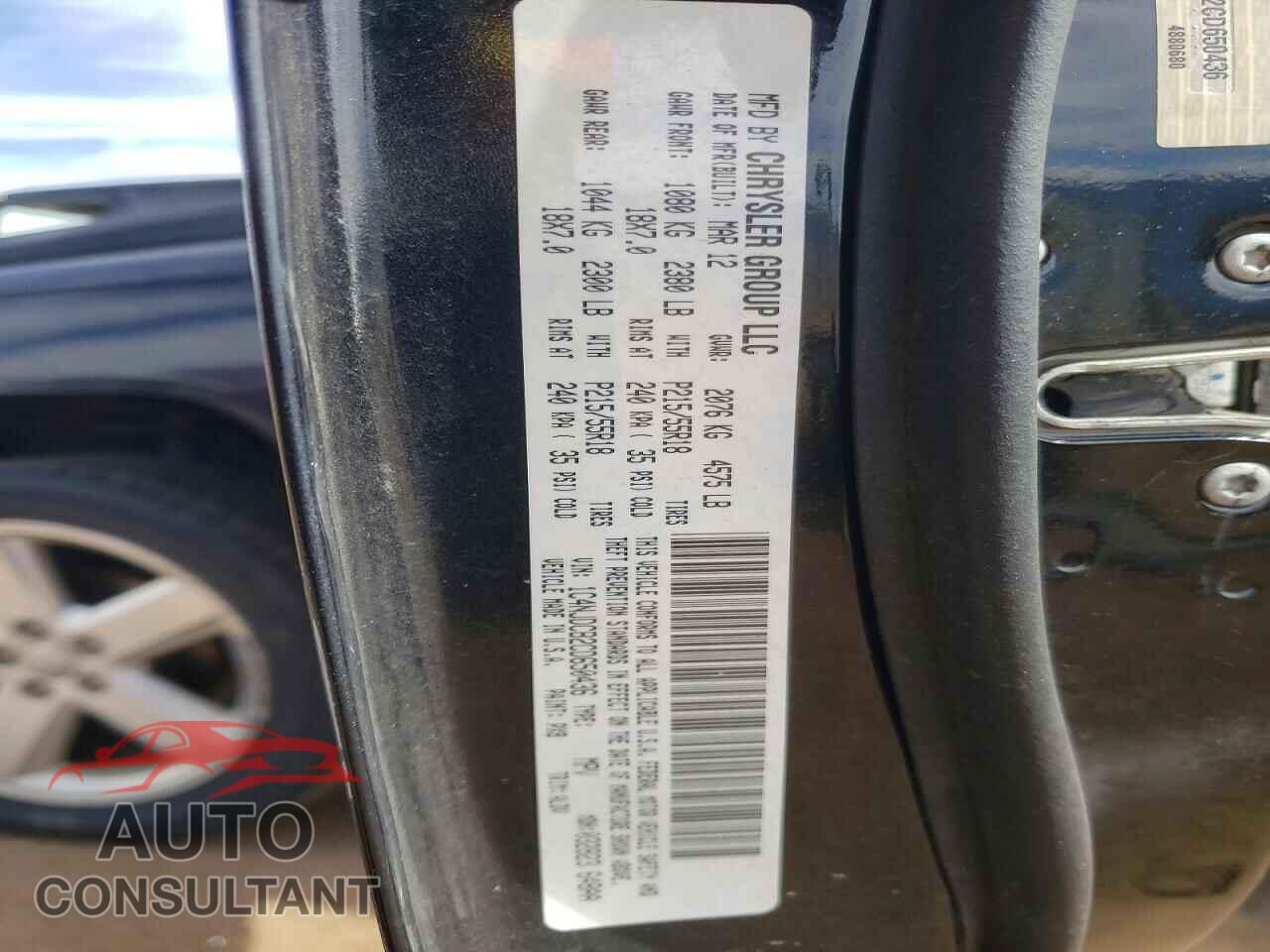 JEEP COMPASS 2012 - 1C4NJDCB2CD650436