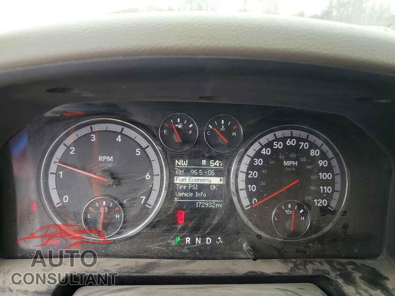 DODGE RAM 1500 2012 - 1C6RD7GP2CS219629