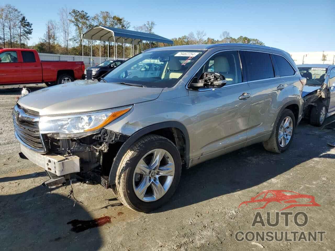 TOYOTA HIGHLANDER 2016 - 5TDYKRFH5GS120317