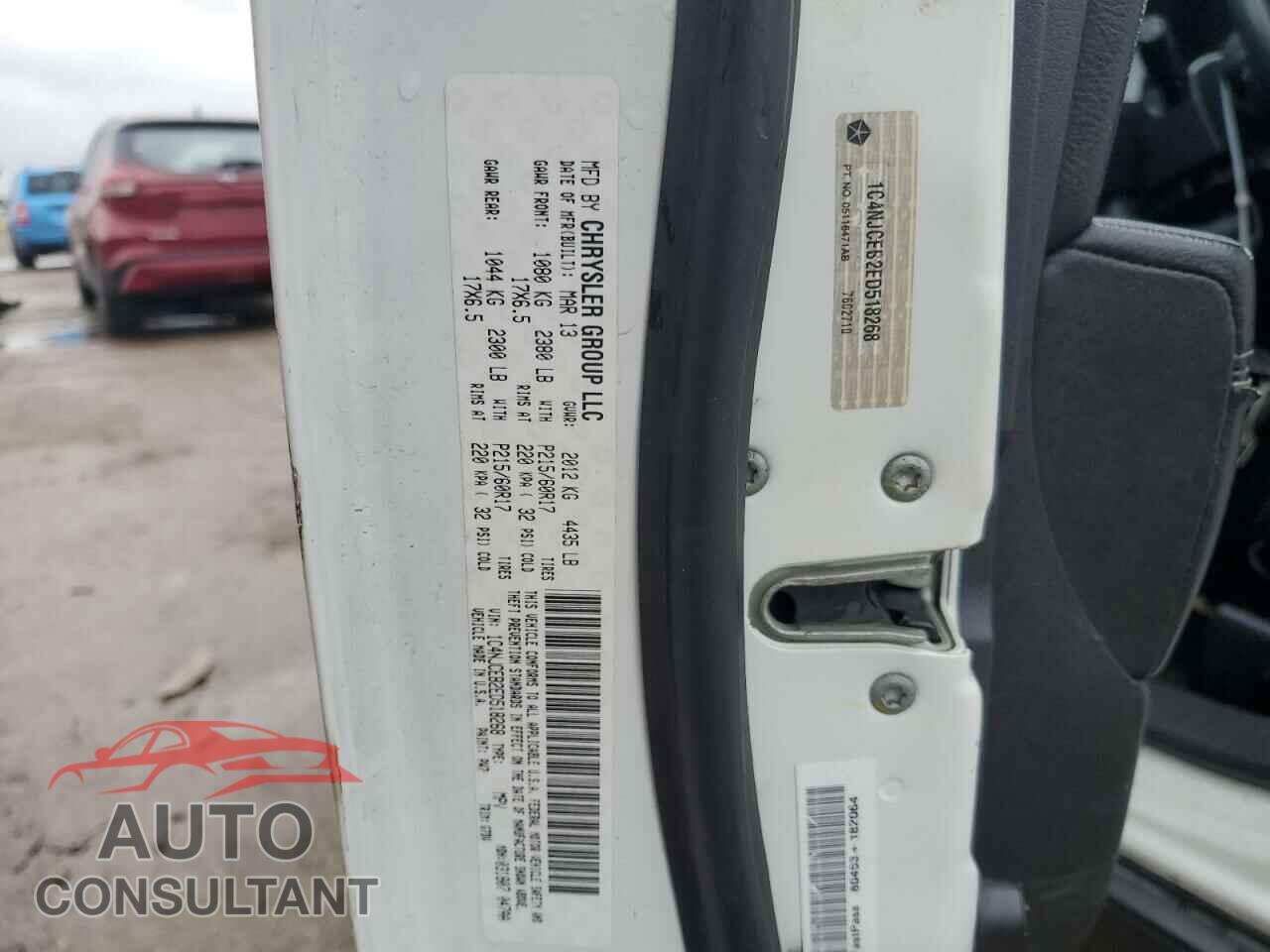 JEEP COMPASS 2014 - 1C4NJCEB2ED518268