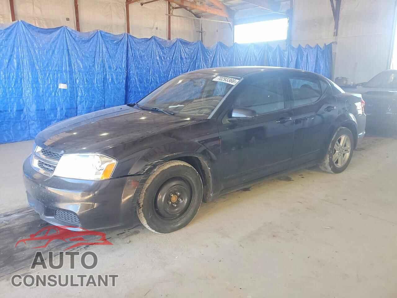 DODGE AVENGER 2012 - 1C3CDZCB1CN157020