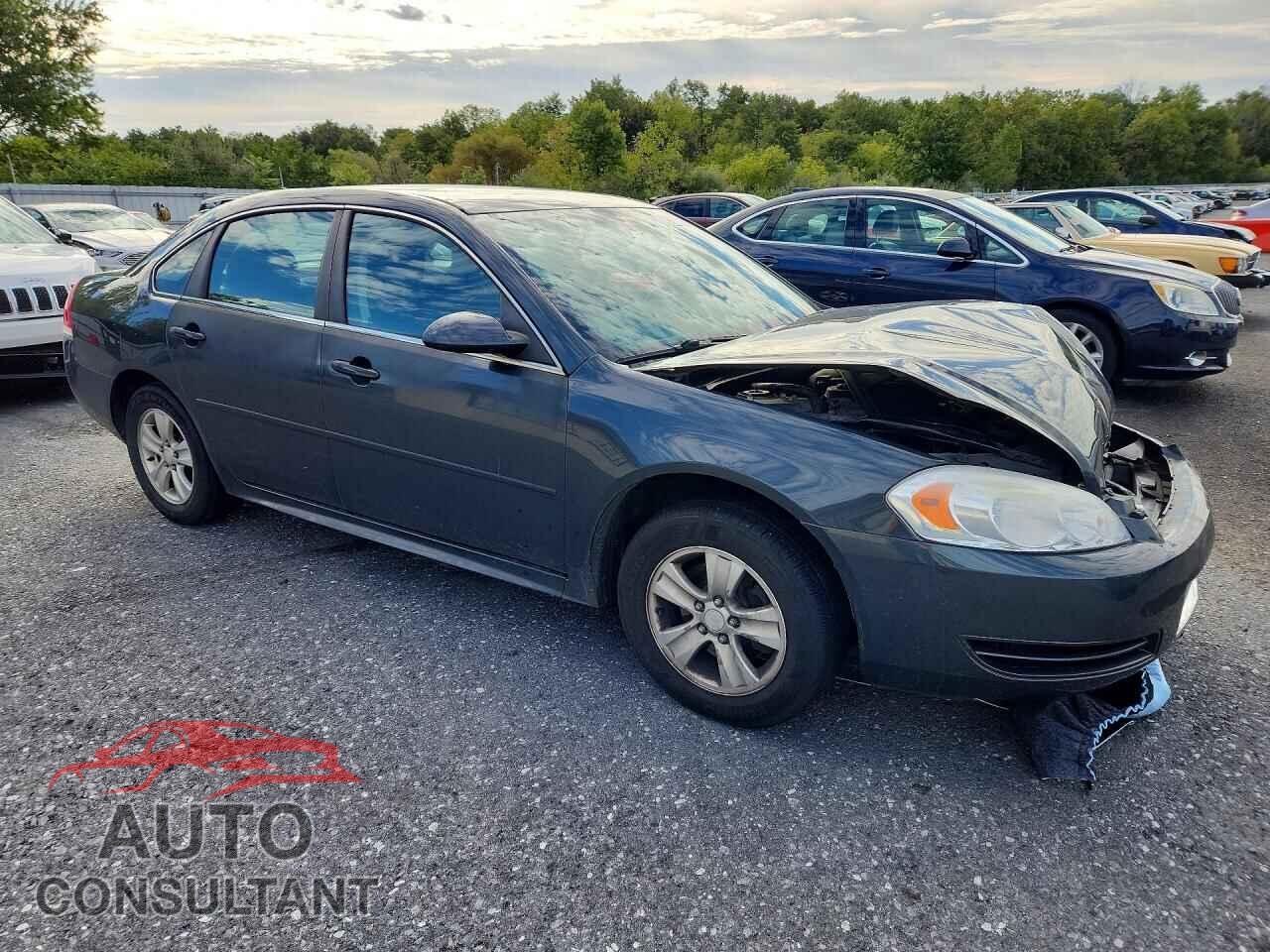 CHEVROLET IMPALA 2012 - 2G1WF5E33C1295587