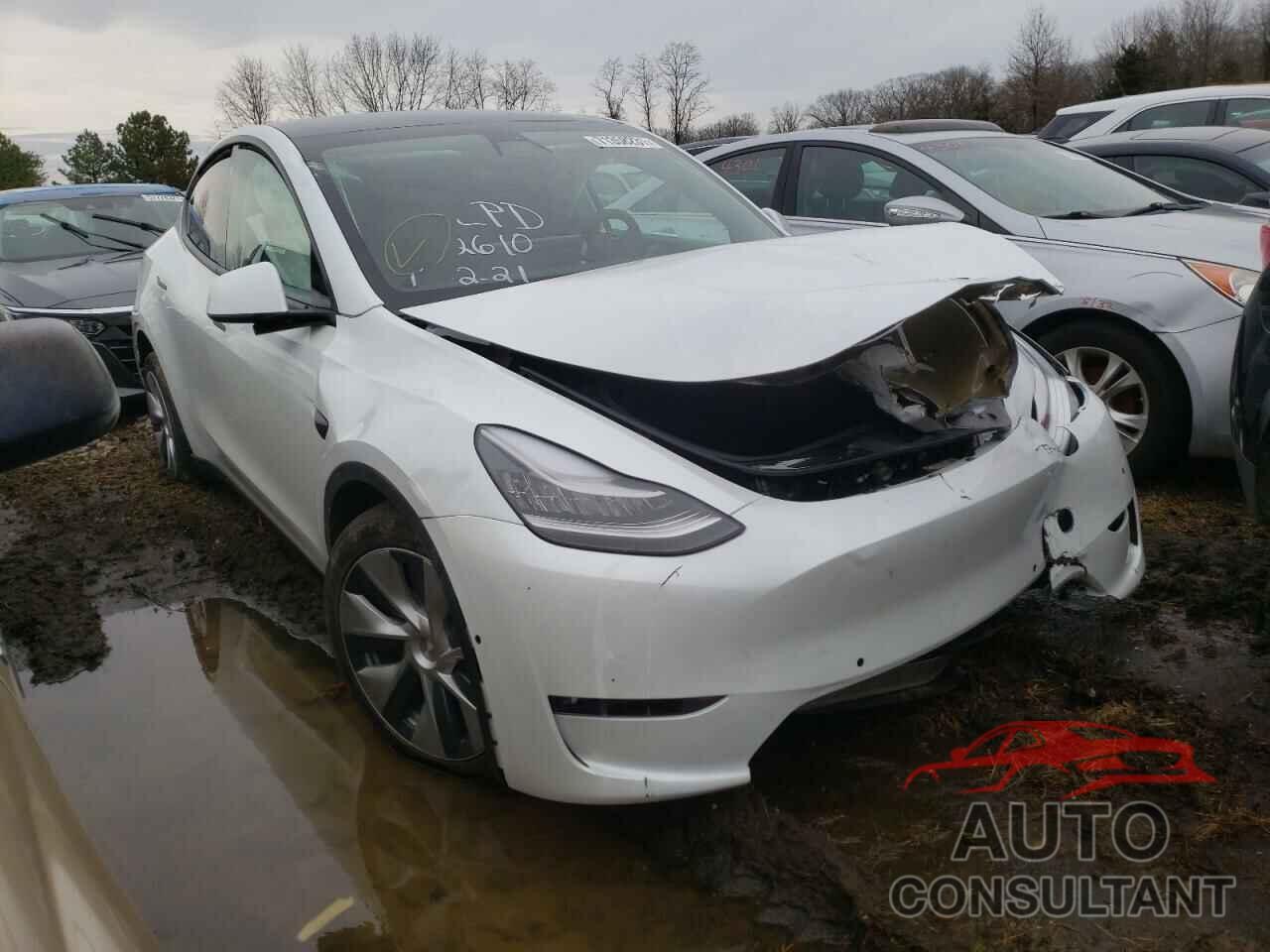 TESLA MODEL Y 2021 - 5YJYGDEE8MF124938