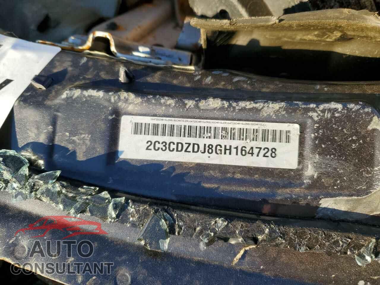 DODGE CHALLENGER 2016 - 2C3CDZDJ8GH164728