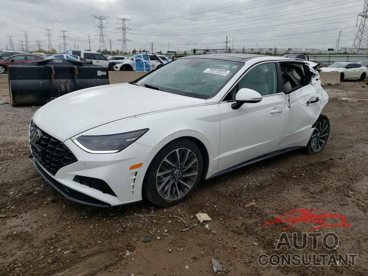 HYUNDAI SONATA 2022 - KMHL34J22NA179926