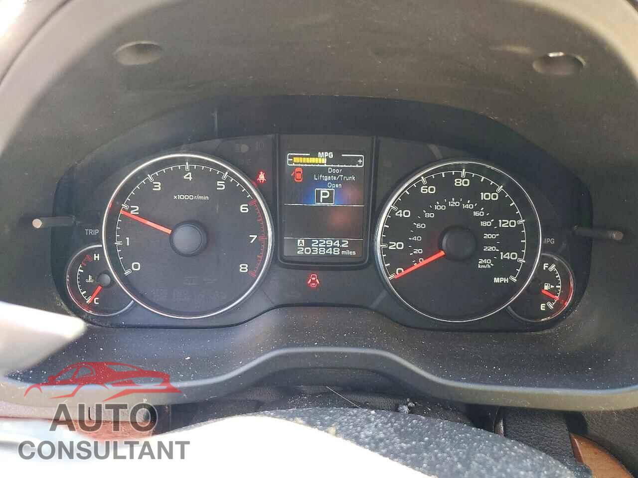 SUBARU OUTBACK 2014 - 4S4BRBLC4E3311870
