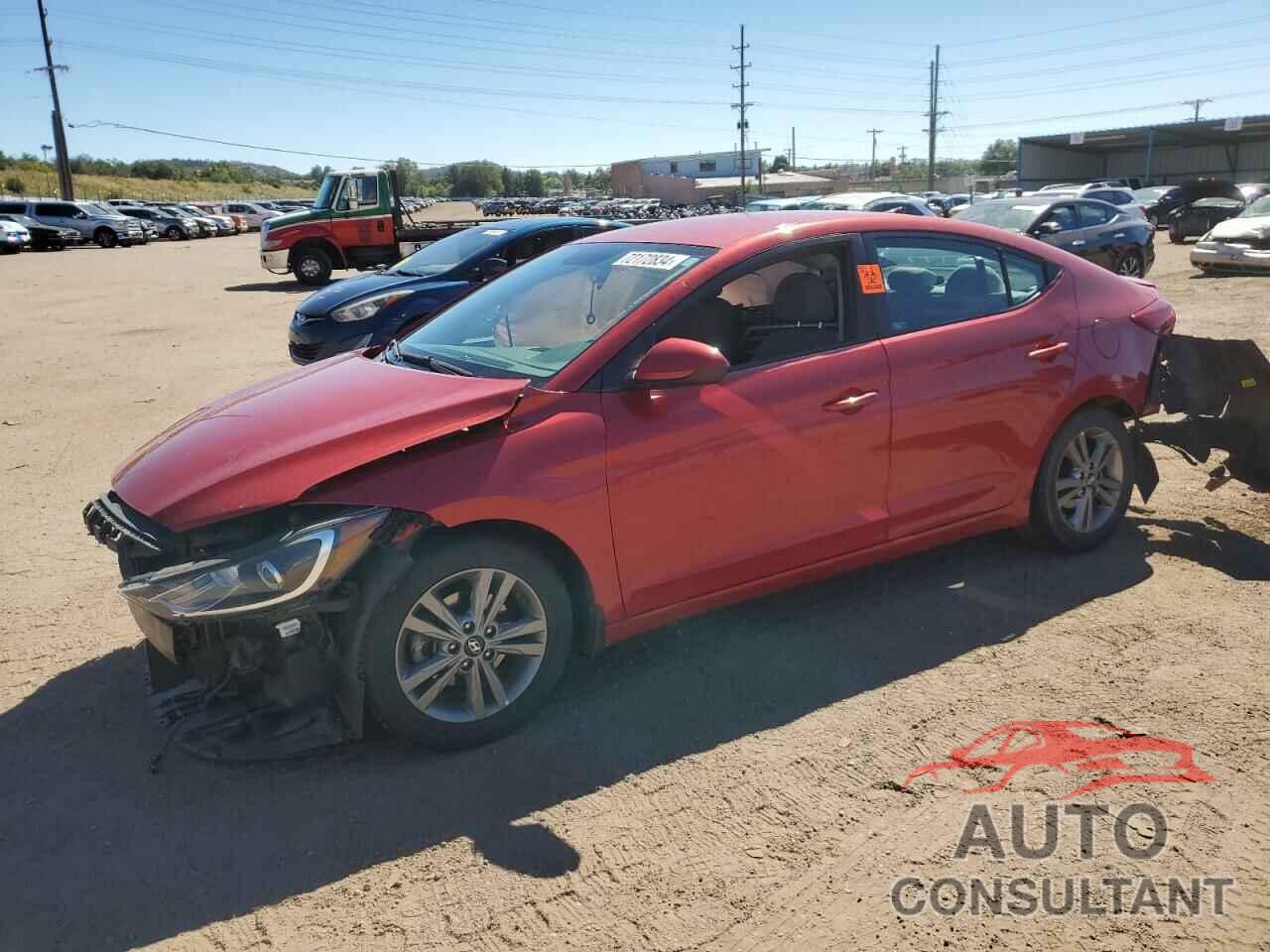 HYUNDAI ELANTRA 2018 - 5NPD84LF6JH288435