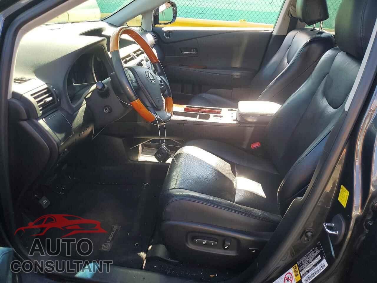 LEXUS RX350 2010 - 2T2BK1BA3AC061876