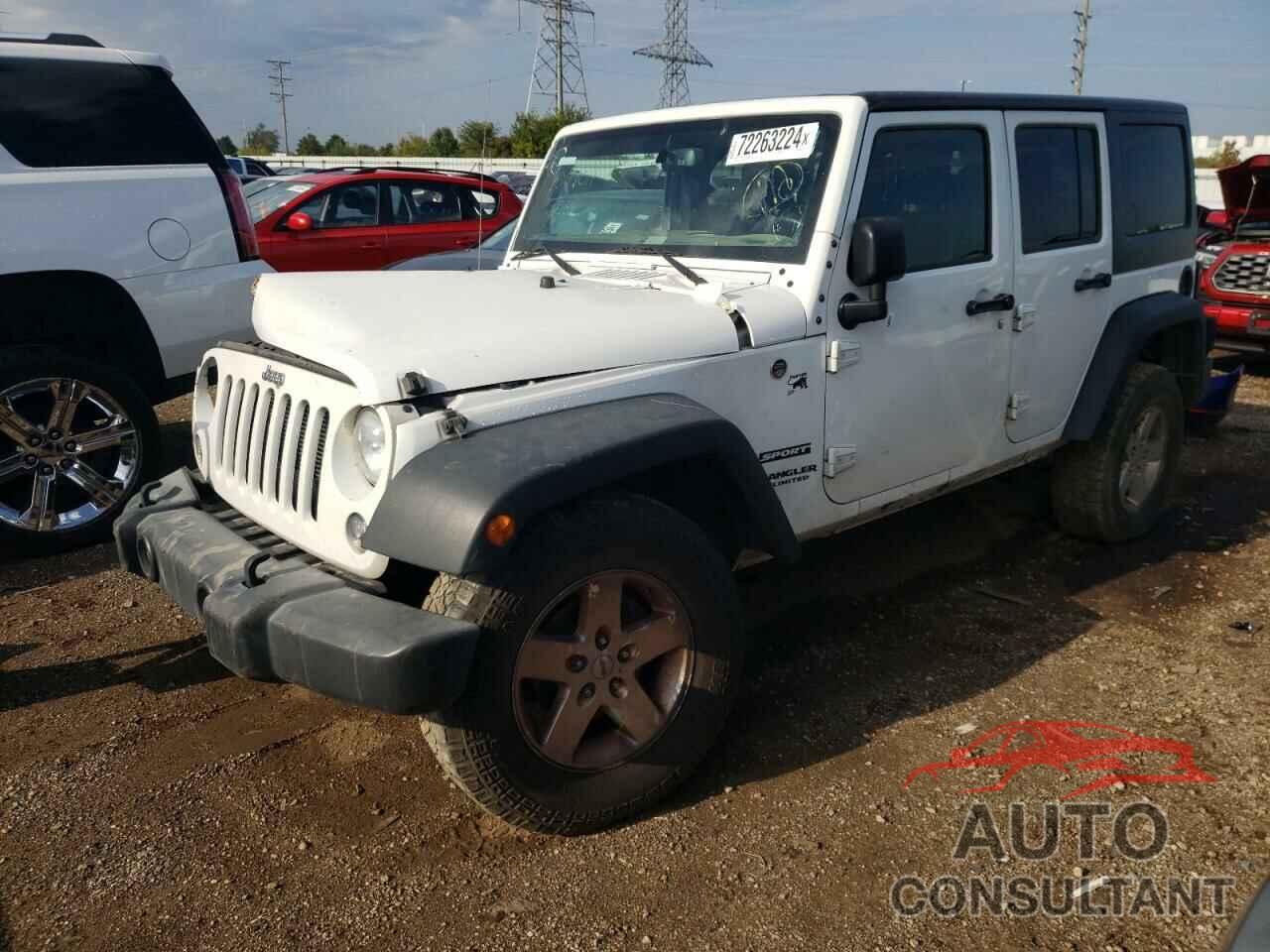 JEEP WRANGLER 2017 - 1C4BJWDG8HL630455
