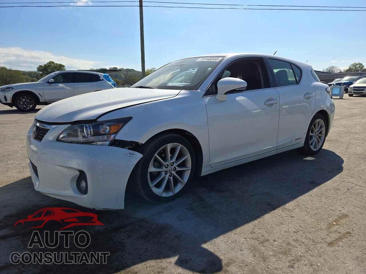 LEXUS CT 200 2012 - JTHKD5BH2C2080227
