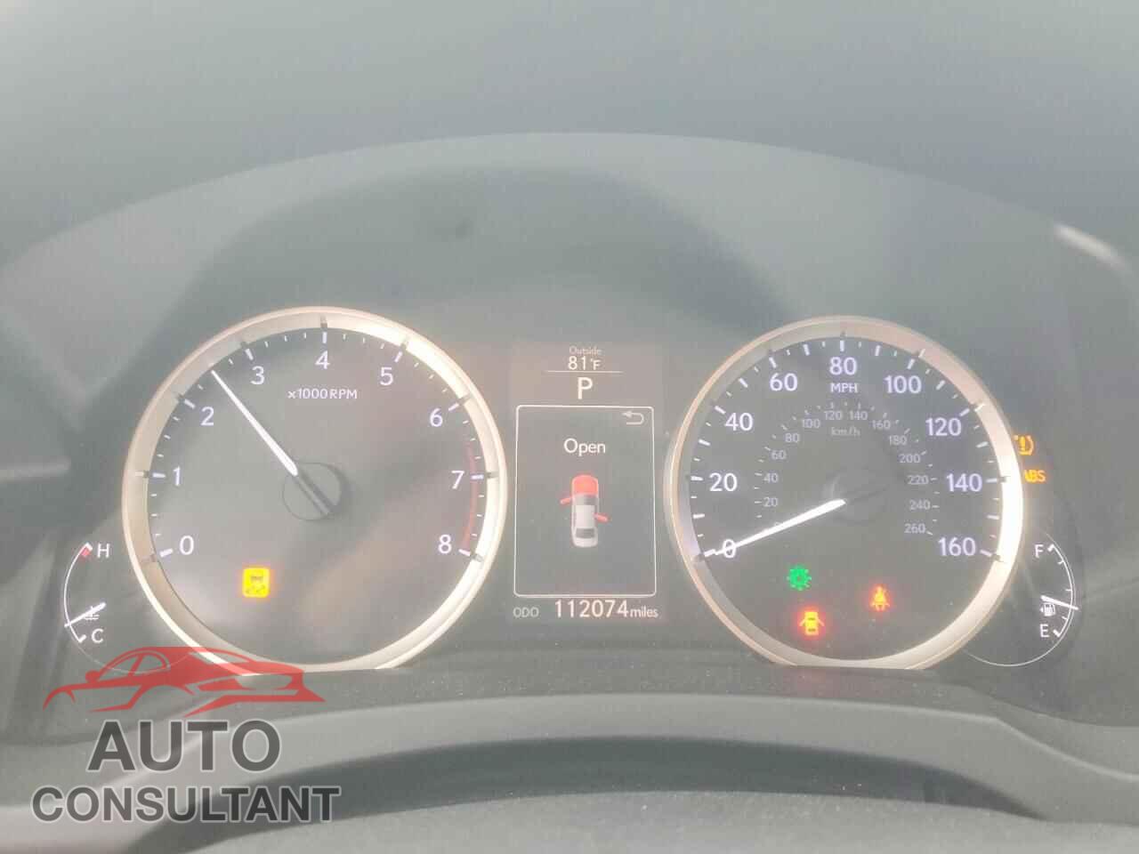 LEXUS IS 2015 - JTHBF1D27F5063096