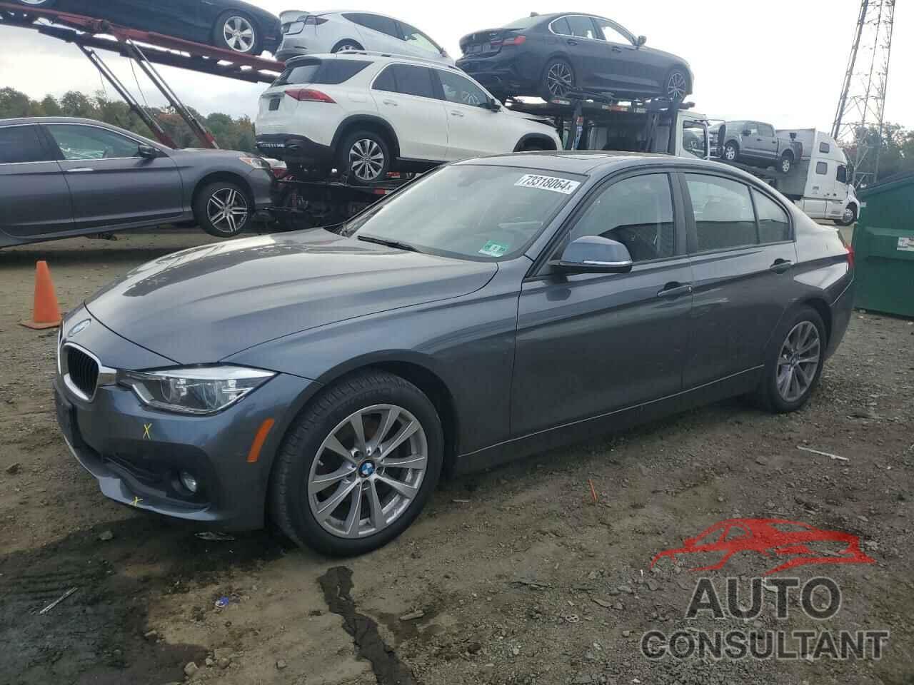 BMW 3 SERIES 2018 - WBA8E5G58JNU45963