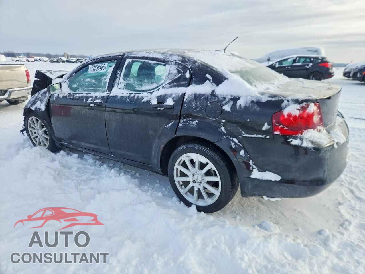 DODGE AVENGER 2013 - 1C3CDZAB8DN759885