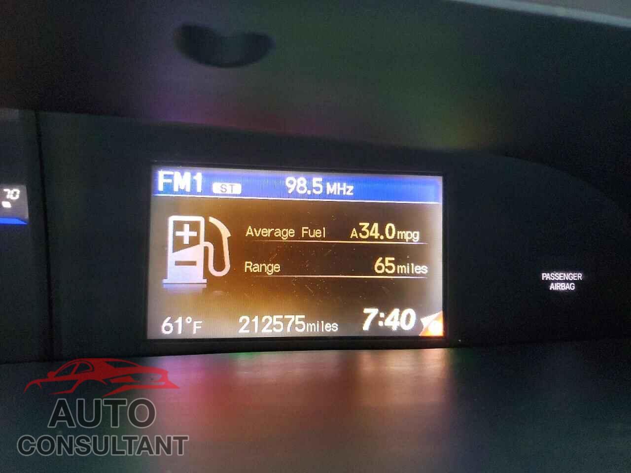 HONDA CIVIC 2012 - 2HGFB2F89CH515335