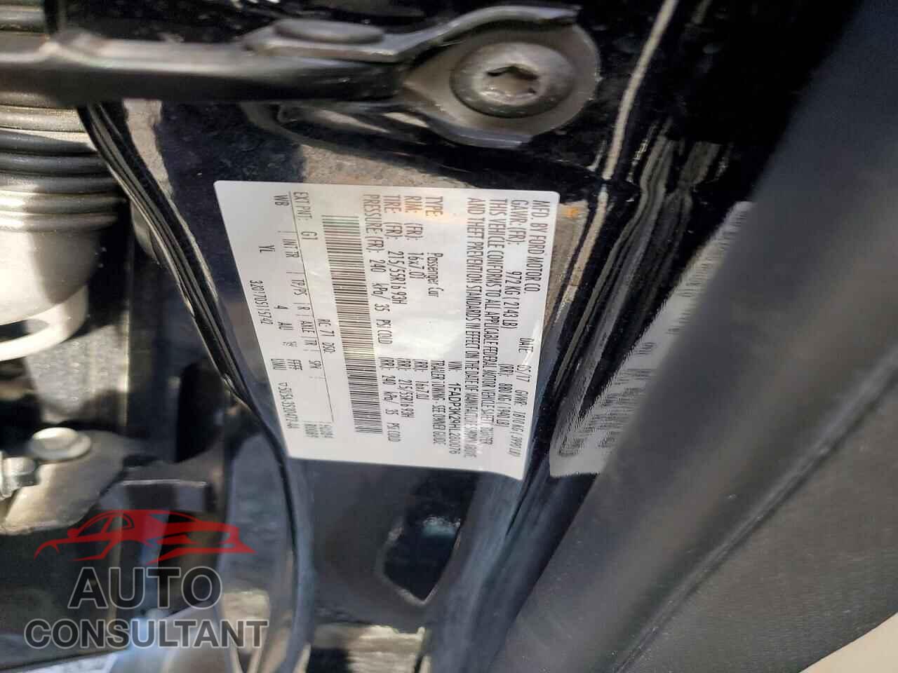 FORD FOCUS 2017 - 1FADP3K29HL280076