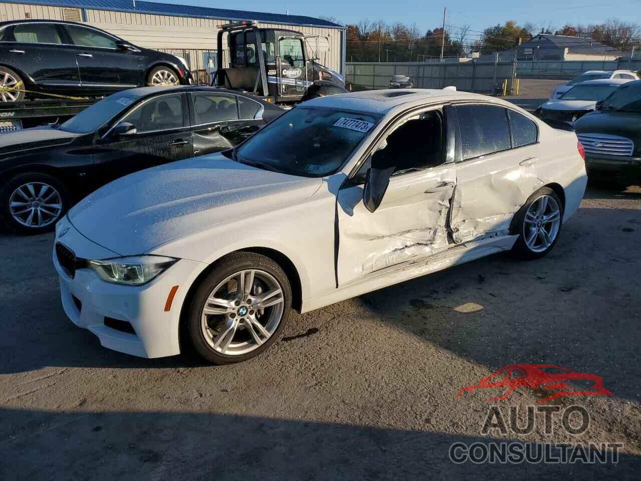 BMW 3 SERIES 2017 - WBA8B7G58HNU37022