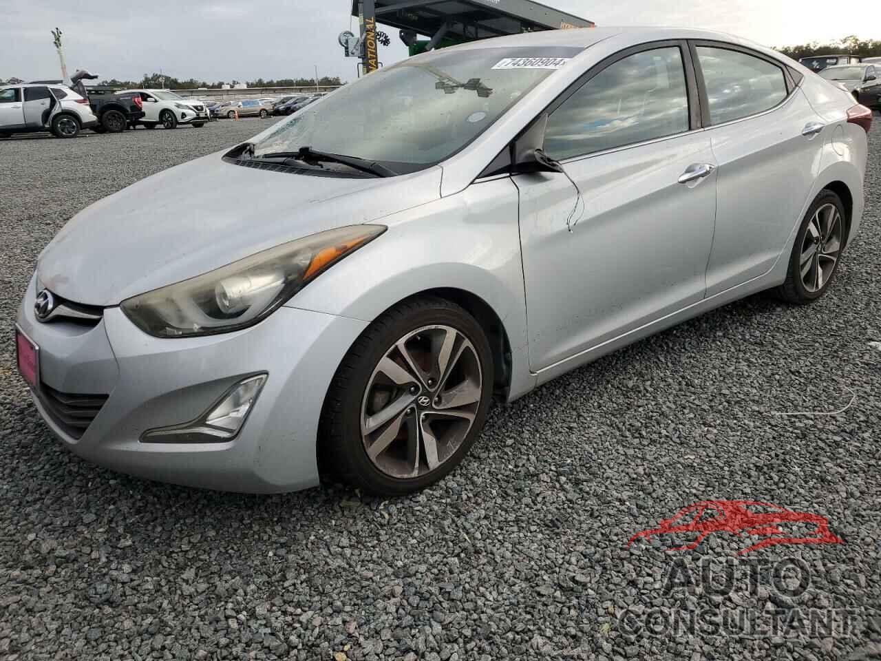 HYUNDAI ELANTRA 2016 - KMHDH4AE3GU512426