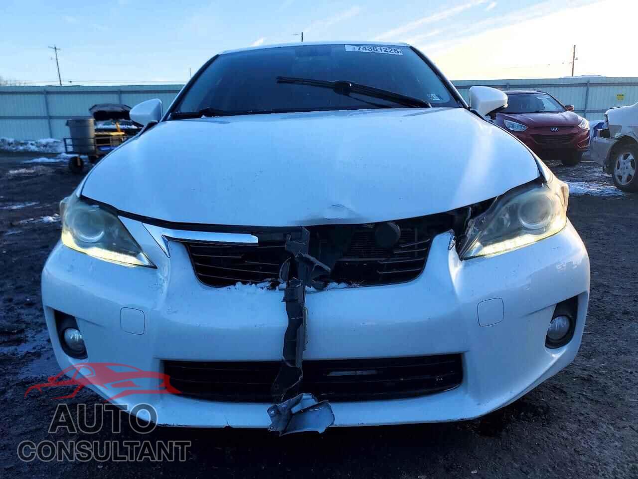 LEXUS CT 200 2012 - JTHKD5BH4C2063624