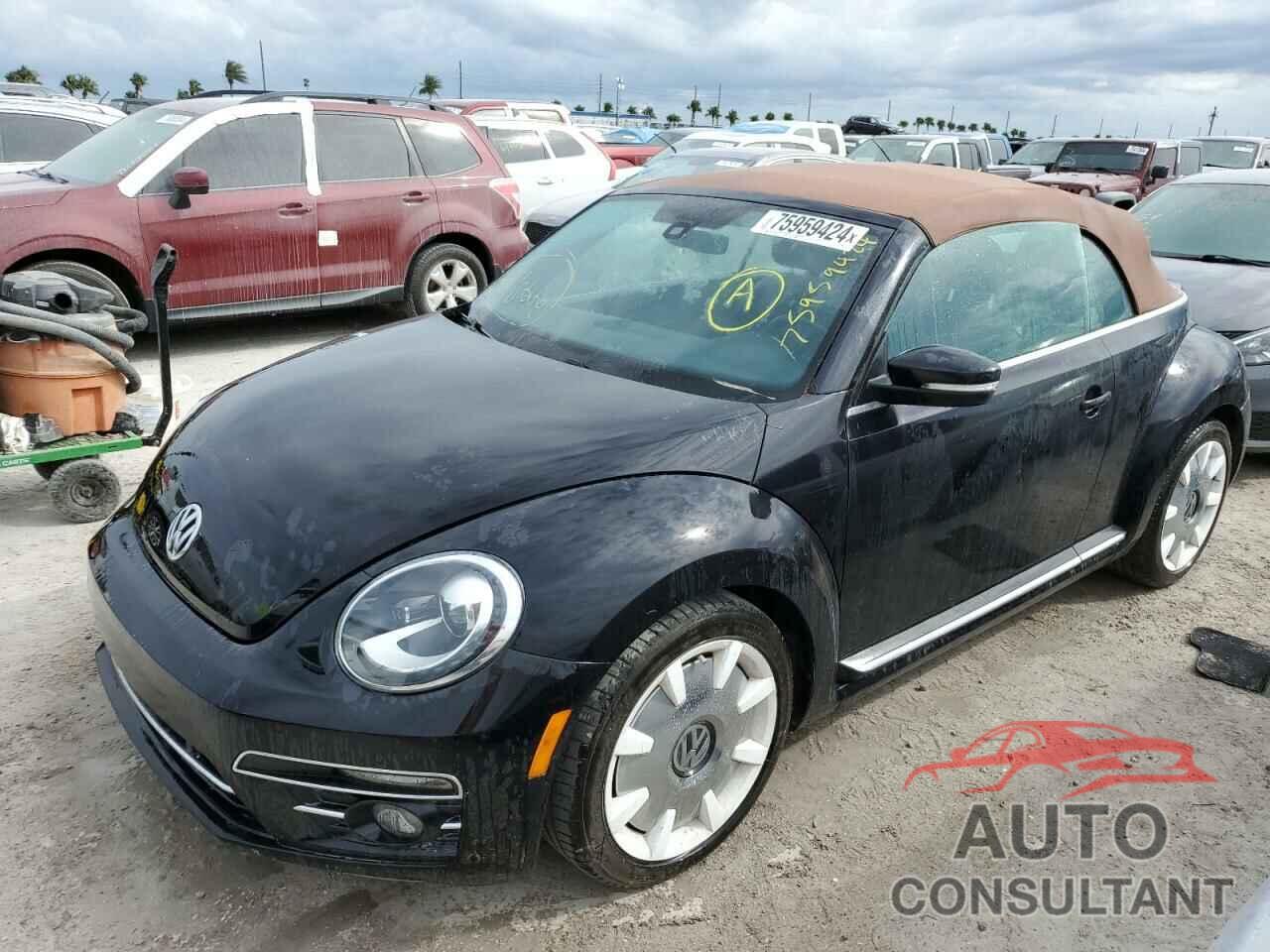 VOLKSWAGEN BEETLE 2019 - 3VW5DAAT7KM508410