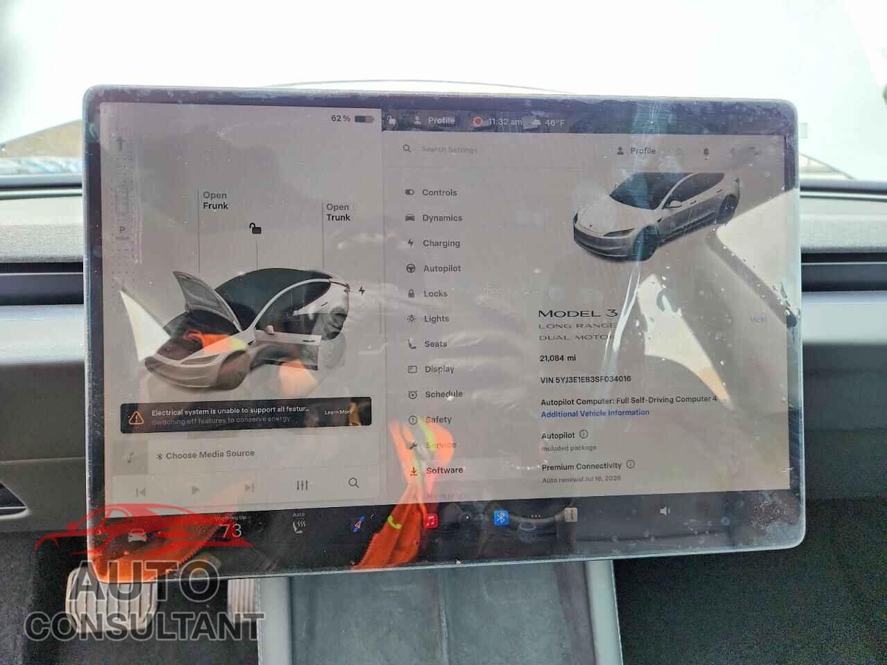 TESLA MODEL 3 2025 - 5YJ3E1EB3SF034016