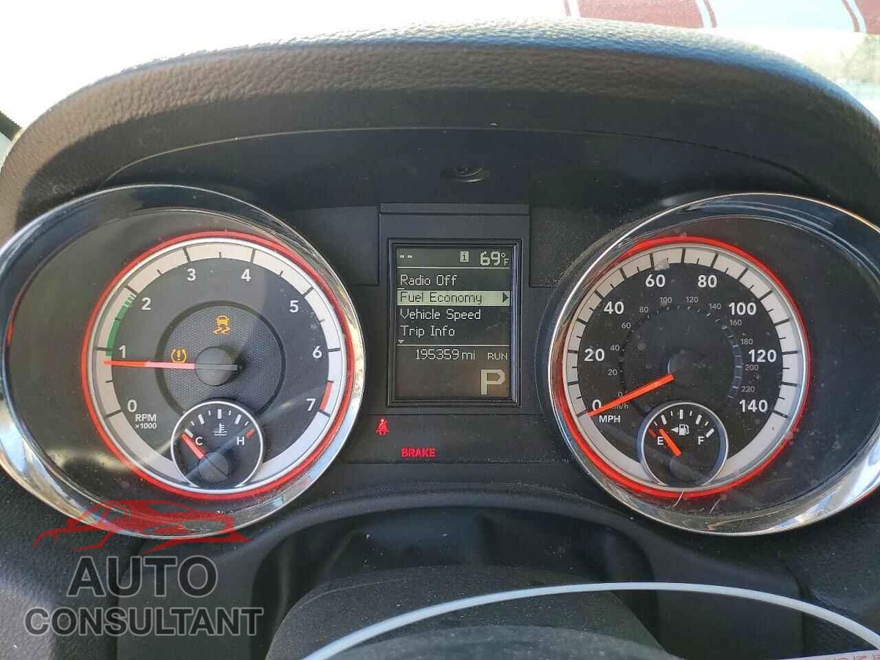 DODGE DURANGO 2012 - 1C4RDJFG1CC361438