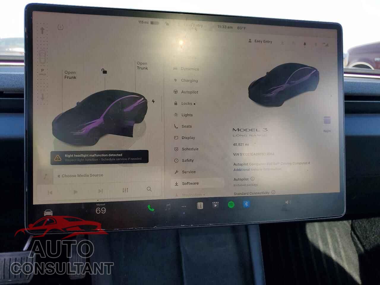 TESLA MODEL 3 2024 - 5YJ3E1EA2RF834064