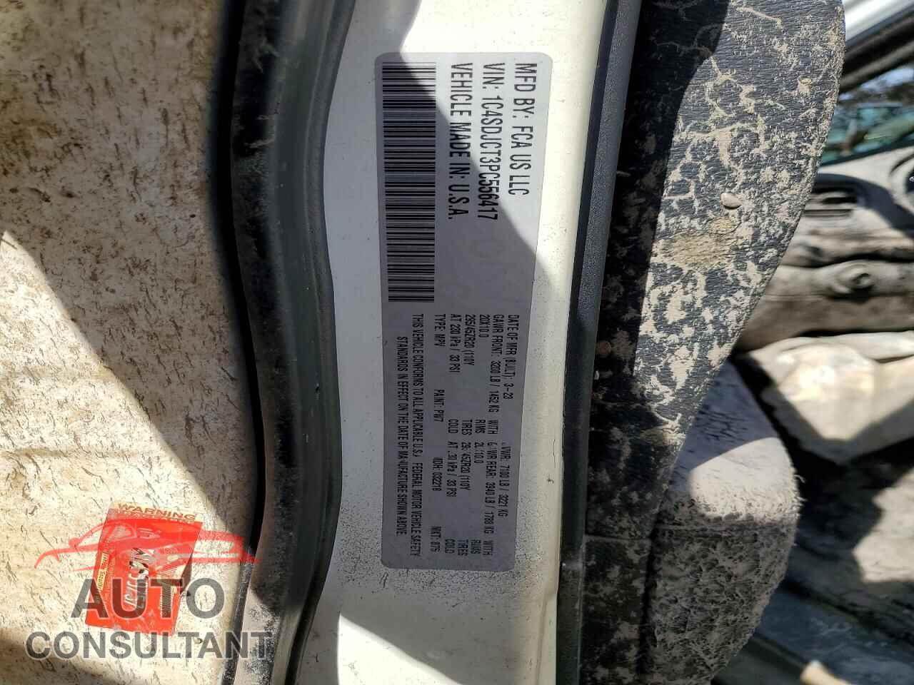 DODGE DURANGO 2023 - 1C4SDJCT3PC556417