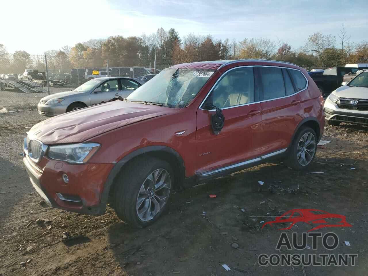 BMW X3 2016 - 5UXWX9C56G0D93614