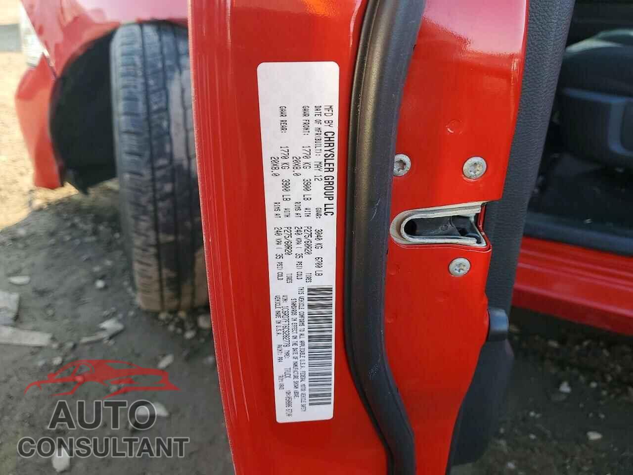 DODGE RAM 1500 2012 - 1C6RD7FT6CS282778