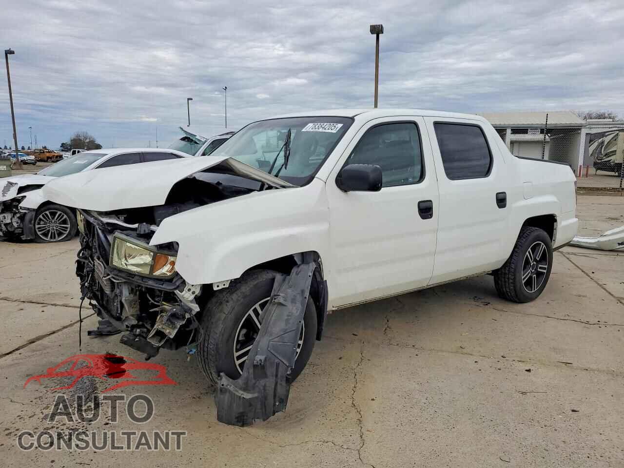 HONDA RIDGELINE 2012 - 5FPYK1F76CB453348