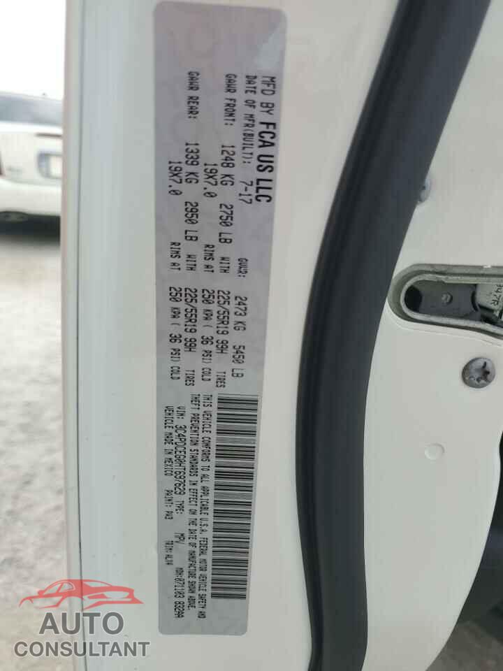 DODGE JOURNEY 2017 - 3C4PDCEG0HT697629