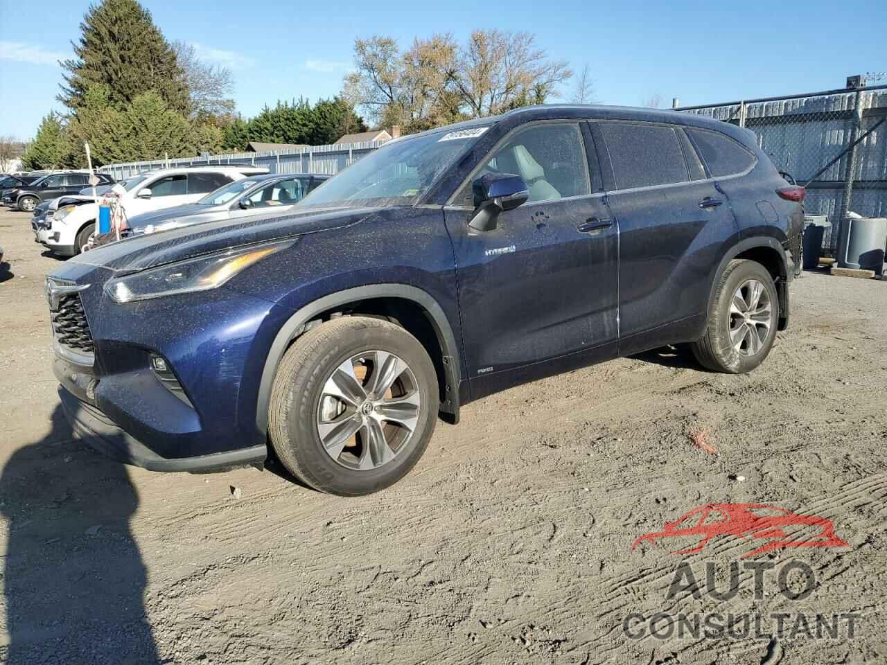 TOYOTA HIGHLANDER 2021 - 5TDGBRCH6MS039483