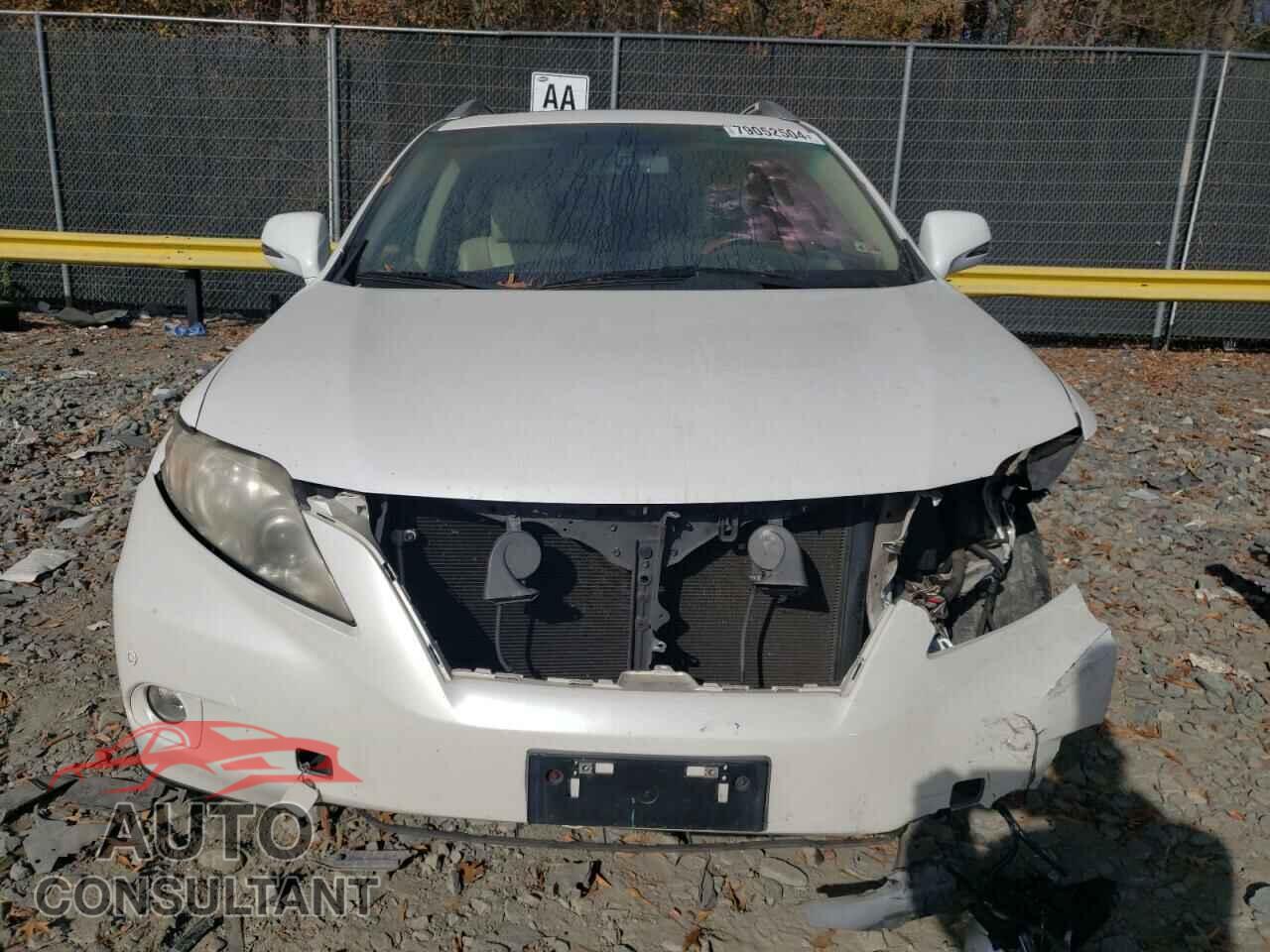 LEXUS RX350 2011 - 2T2BK1BAXBC093516