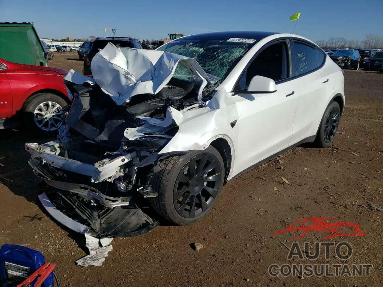 TESLA MODEL Y 2022 - 7SAYGDEE7NF385918