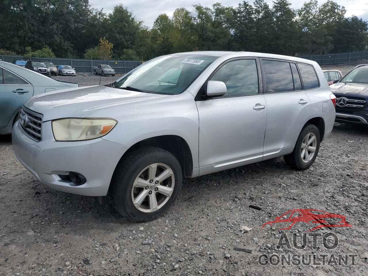 TOYOTA HIGHLANDER 2009 - JTEDS41A992071429