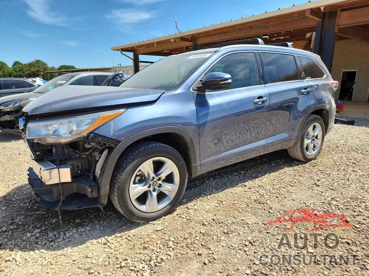TOYOTA HIGHLANDER 2016 - 5TDYKRFH1GS121559